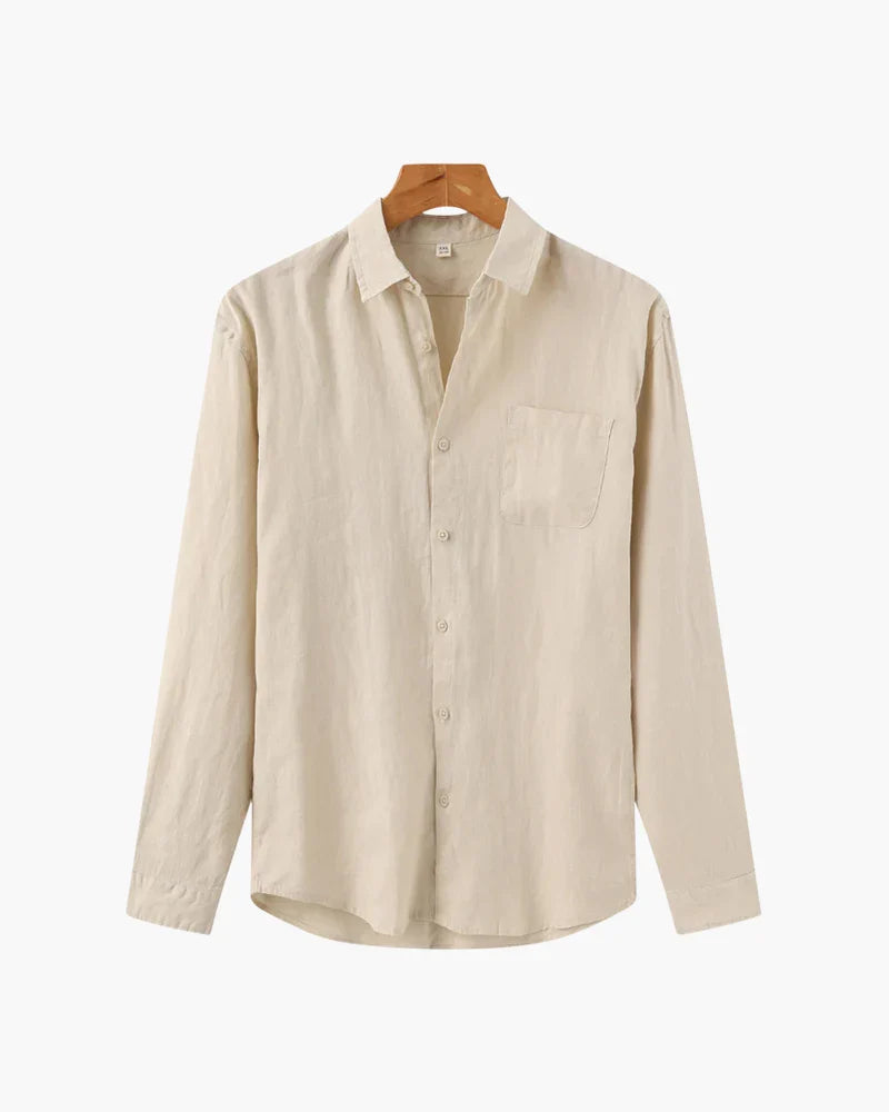 PORTOFINO Linen Button-Up Shirt