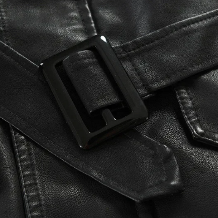Stylish Leather Biker Jacket
