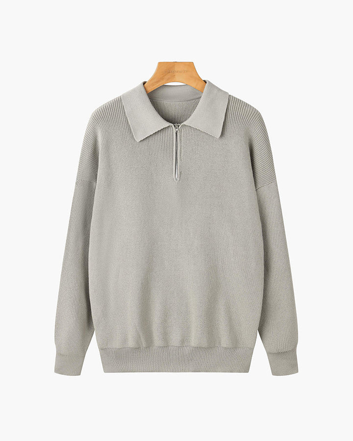 RASON Zip-Up Sweater