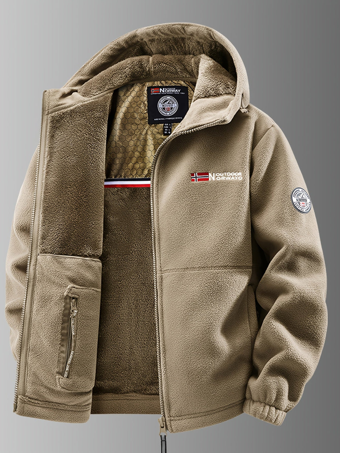 Chic Thermal Fleece Jacket