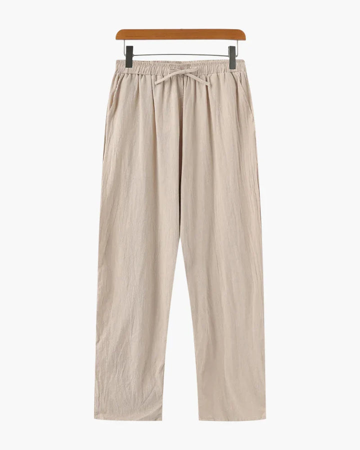 CANNES Lightweight Linen Trousers