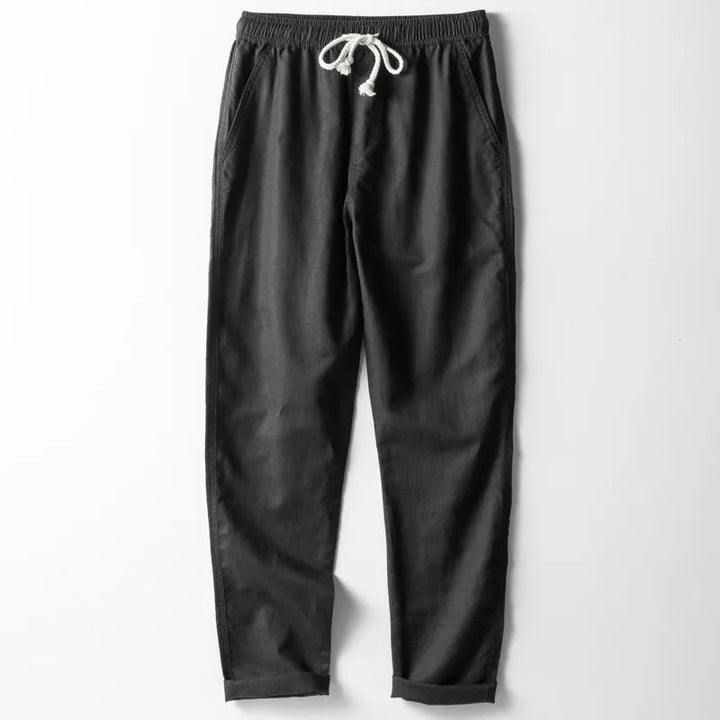 Elegant SANTORINI Linen Trousers