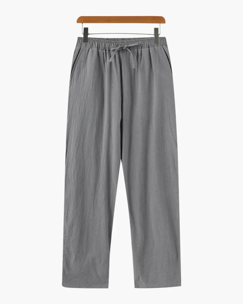 CANNES Lightweight Linen Trousers