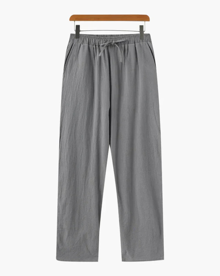 CANNES Lightweight Linen Trousers