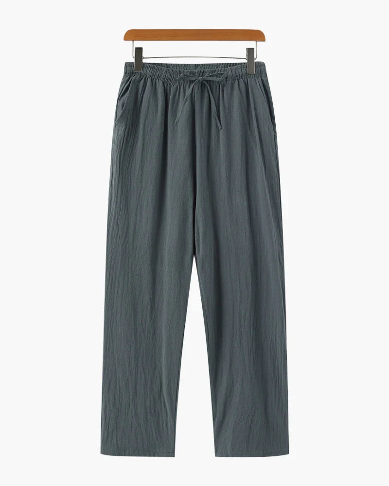 CANNES Lightweight Linen Trousers