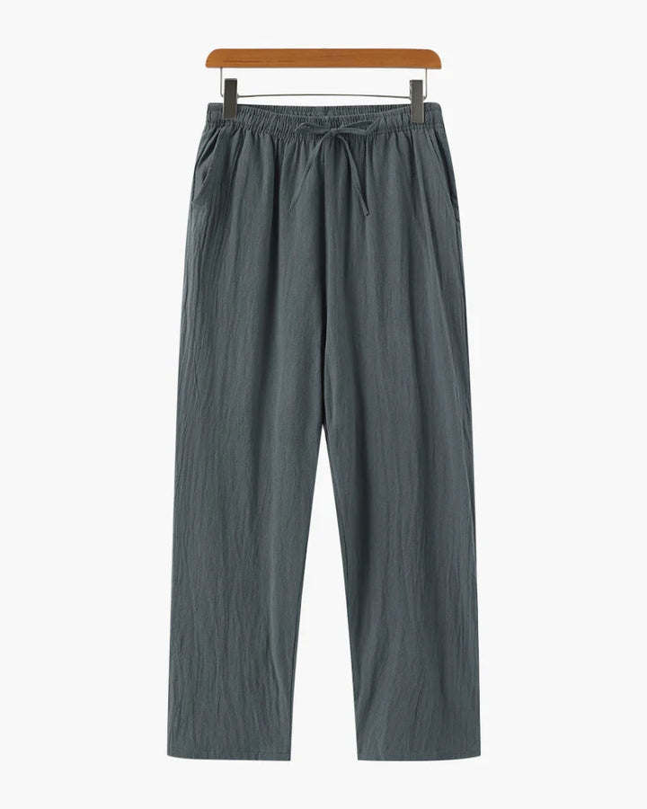 CANNES Lightweight Linen Trousers