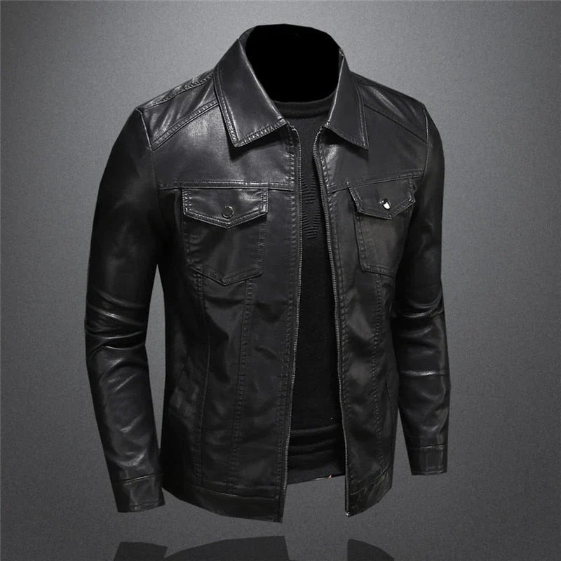 Alessandro Genuine Leather Jacket