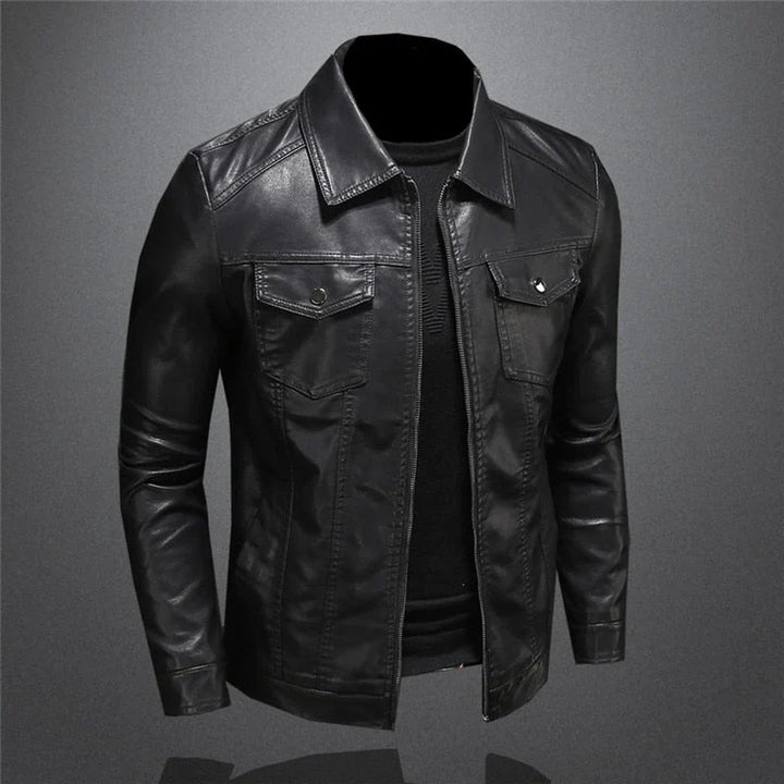 Alessandro Genuine Leather Jacket