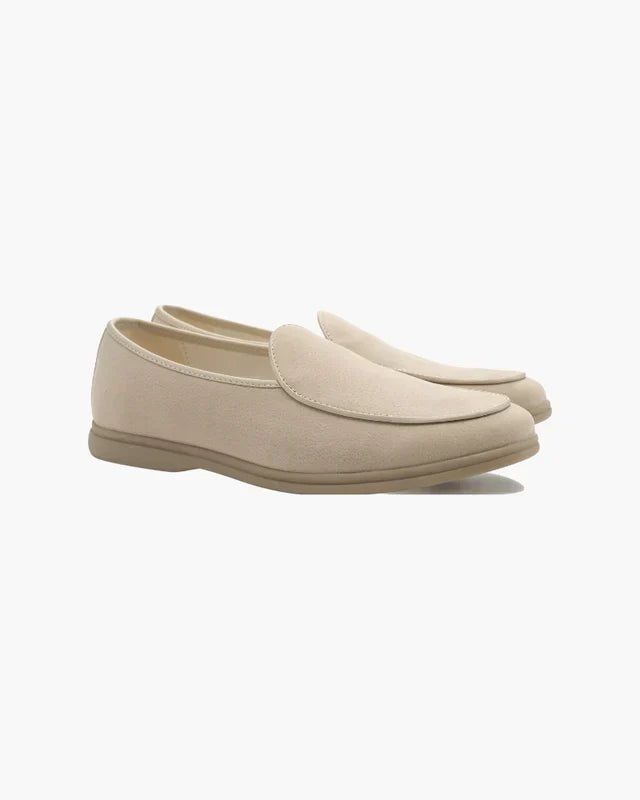 Beige Stirling Soft Loafers