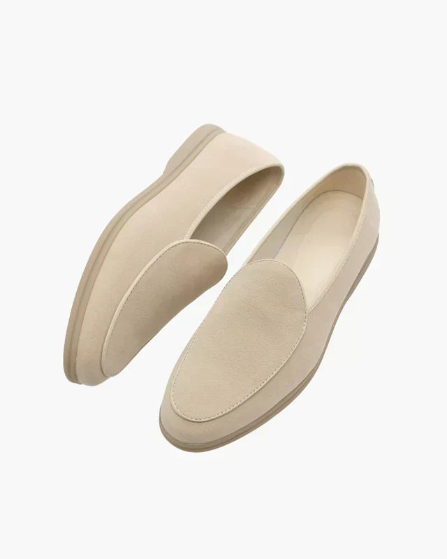 Beige Stirling Soft Loafers