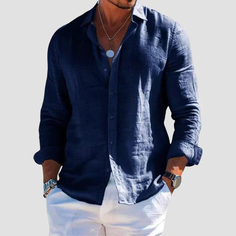 TAORMINA Classic Linen Shirt