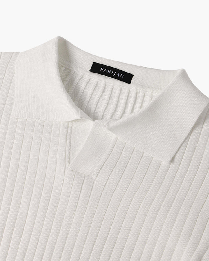SUWON V-Neck Polo Shirt