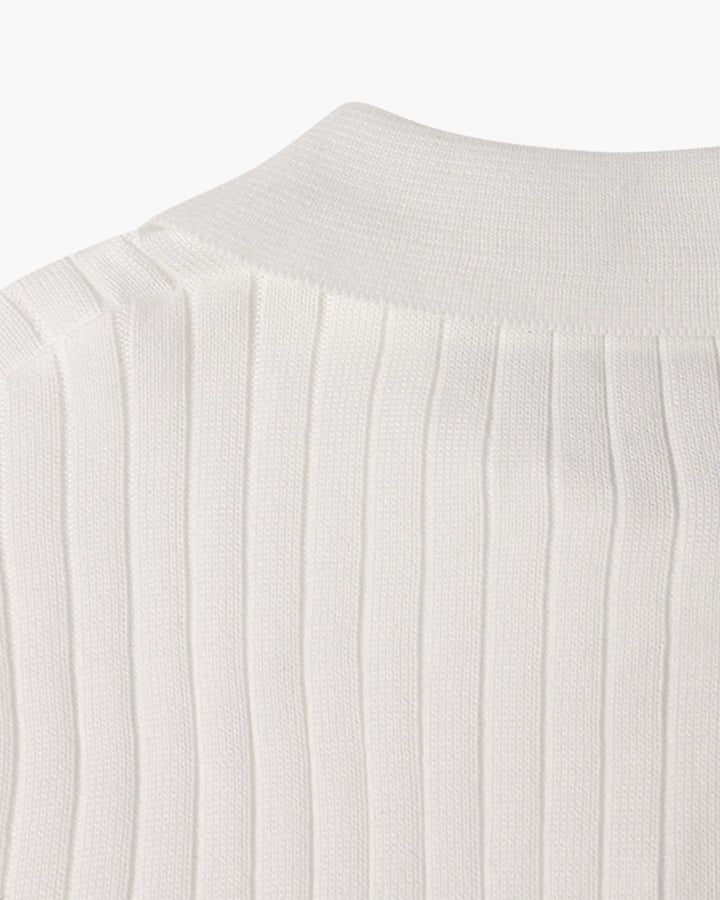 SUWON V-Neck Polo Shirt