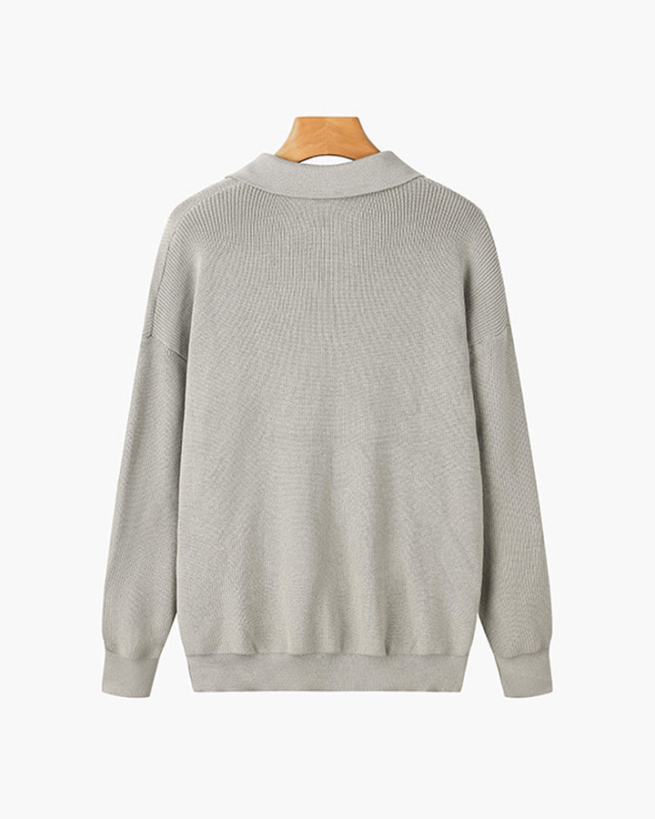 RASON Zip-Up Sweater