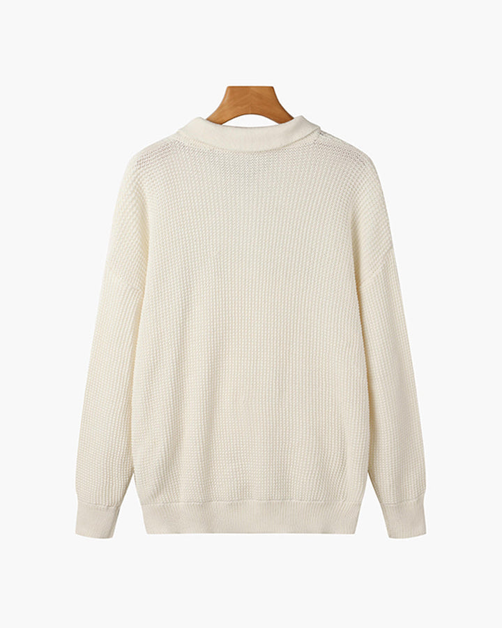 GONGJU Zip-Up Sweater