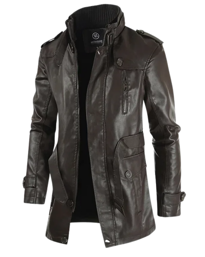 Stylish Leather Biker Jacket