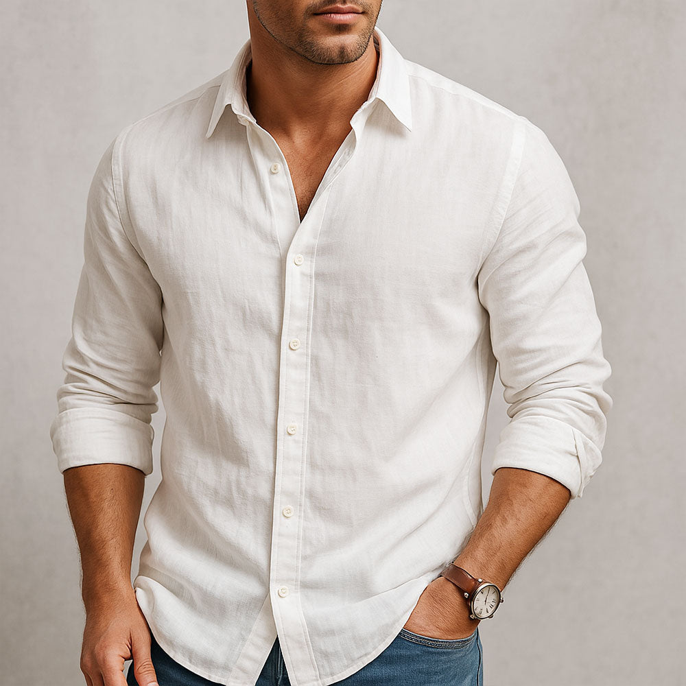 AMALFI Lightweight Linen Shirt