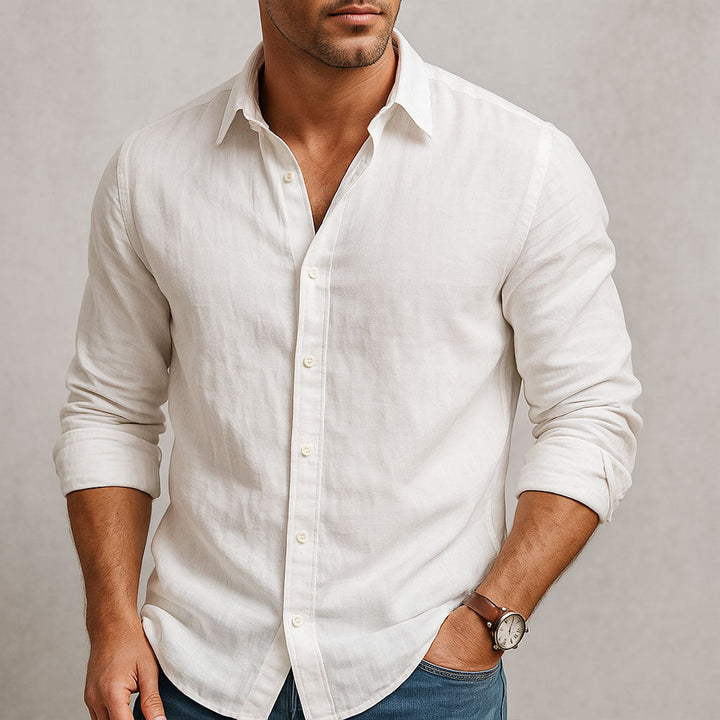 AMALFI Lightweight Linen Shirt
