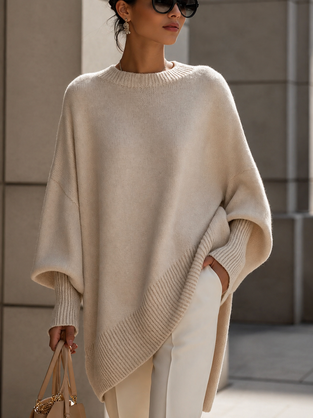 Beverly | Cozy Layered Knit Sweater