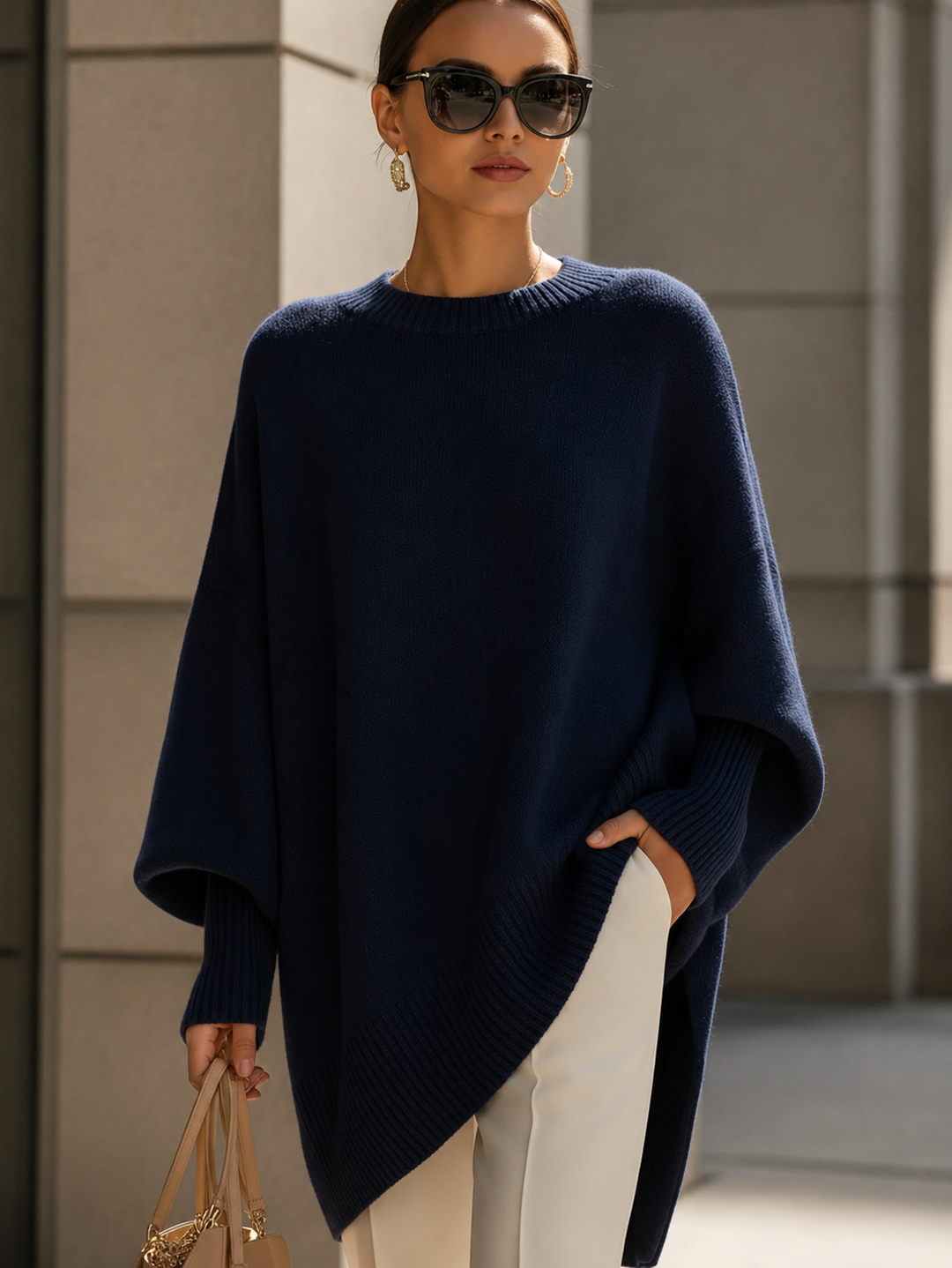 Beverly | Cozy Layered Knit Sweater