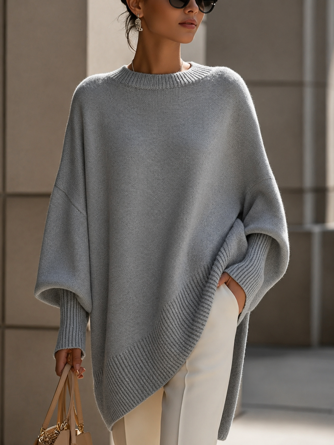 Beverly | Cozy Layered Knit Sweater