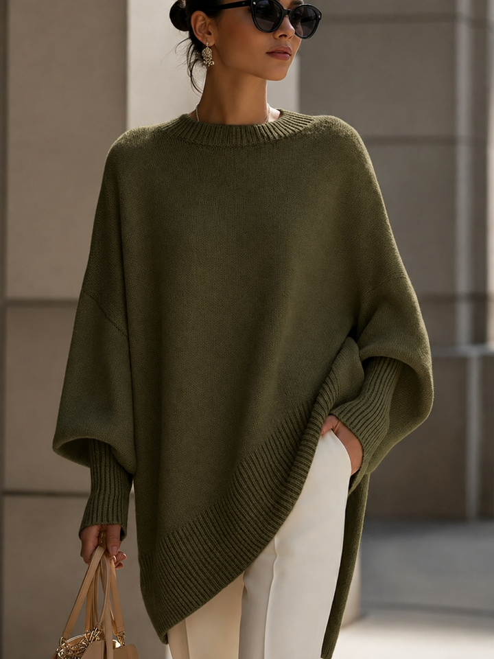 Beverly | Cozy Layered Knit Sweater