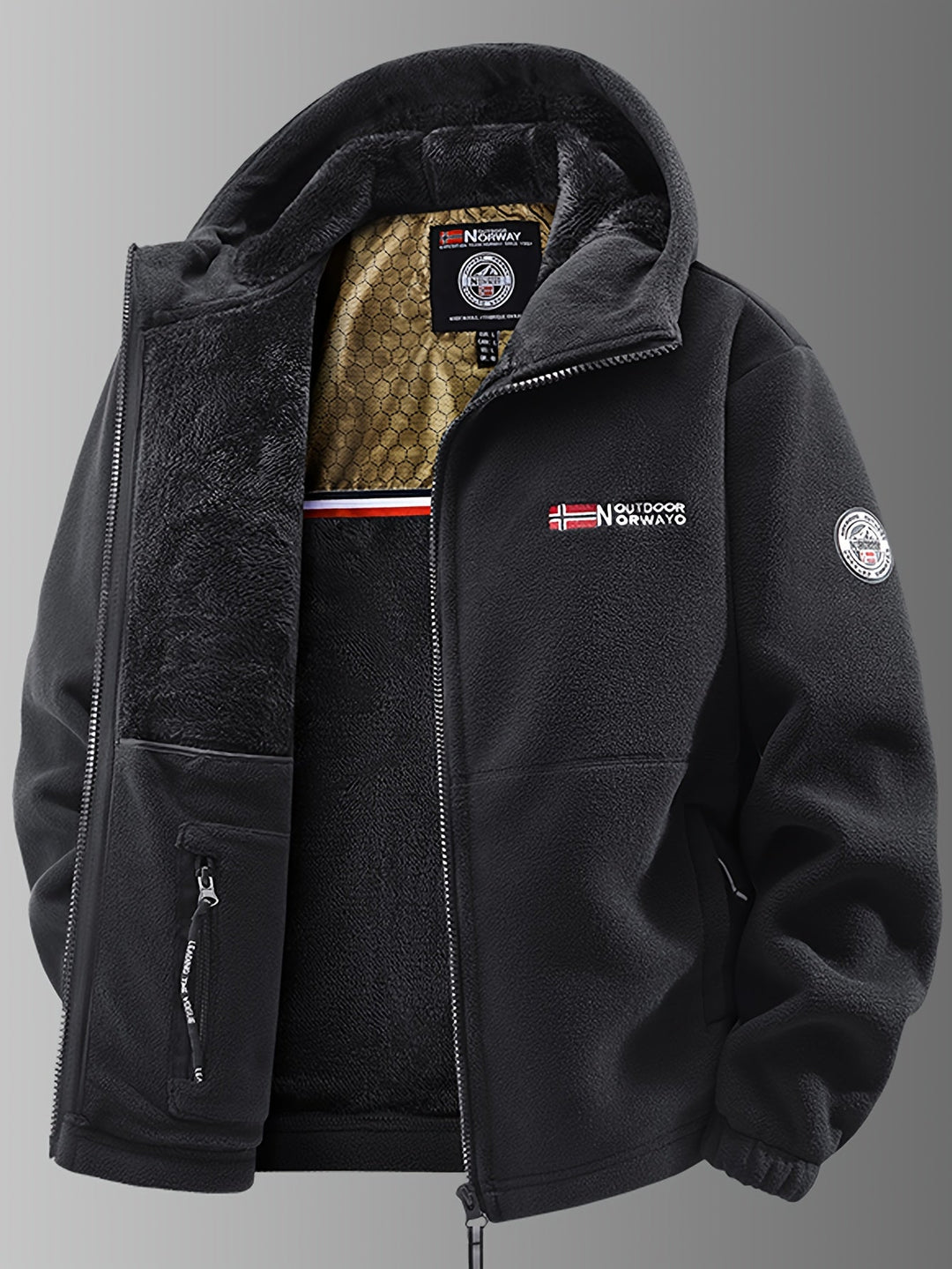 Chic Thermal Fleece Jacket