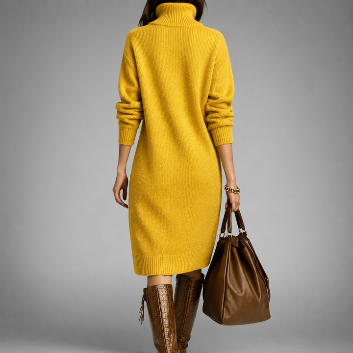 Elise™ | Comfy Button-Up Sweater Dress