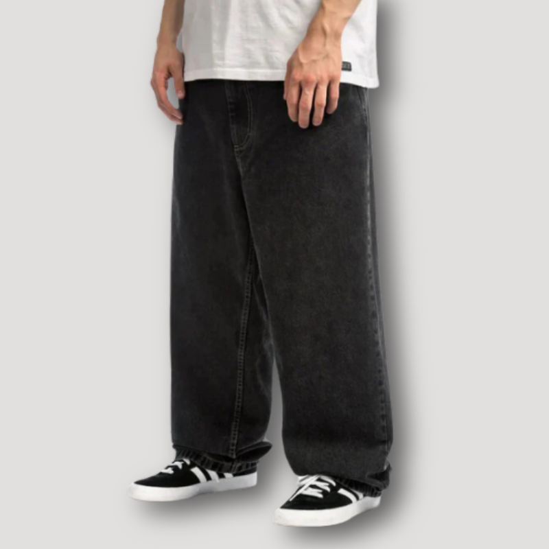 Men's Summer Wide-Leg Loose Fit Jeans