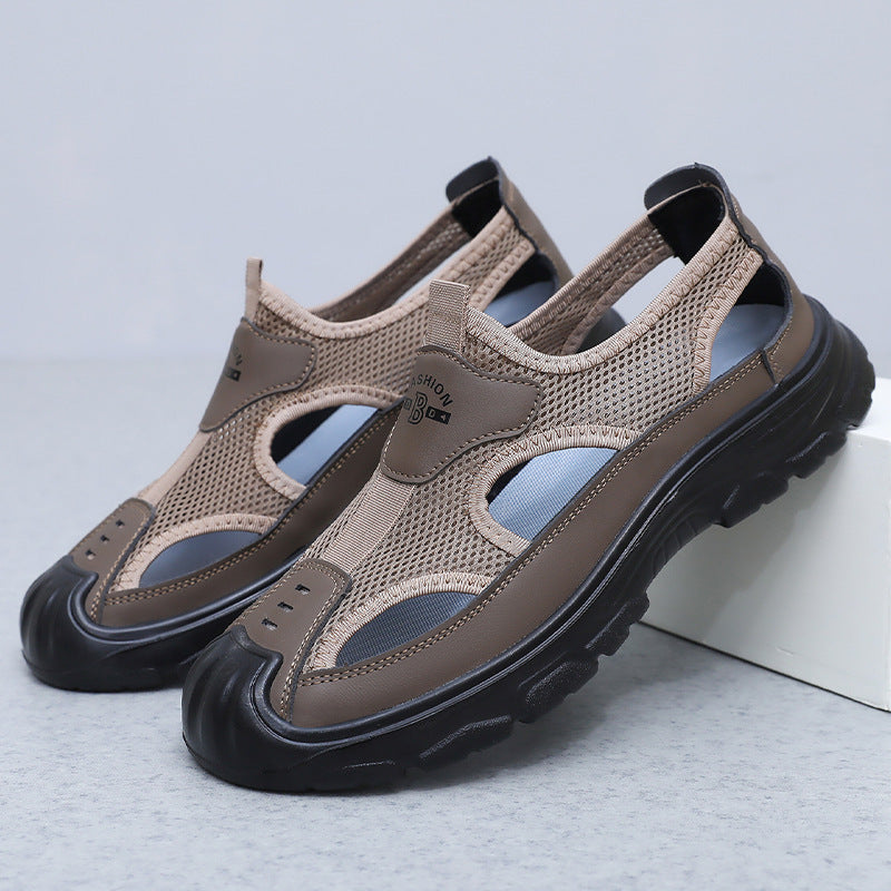 Men's Lightweight Sports Sandals | Breathable, Non-Slip, and Durable | Available in Solid Colors