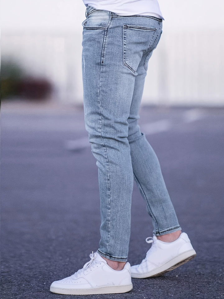Men's Slim Fit Jeans | Comfortable Medium Stretch | Versatile Denim Style