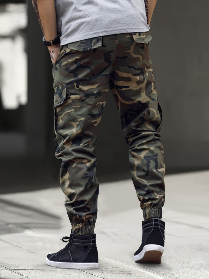 Men's Camouflage Cargo Pants | Versatile Outdoor Style | Ample Pocket Storage