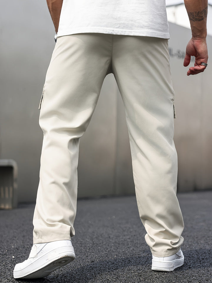 Men's Loose Fit Cargo Pants | Durable Fabric | Multiple Pockets
