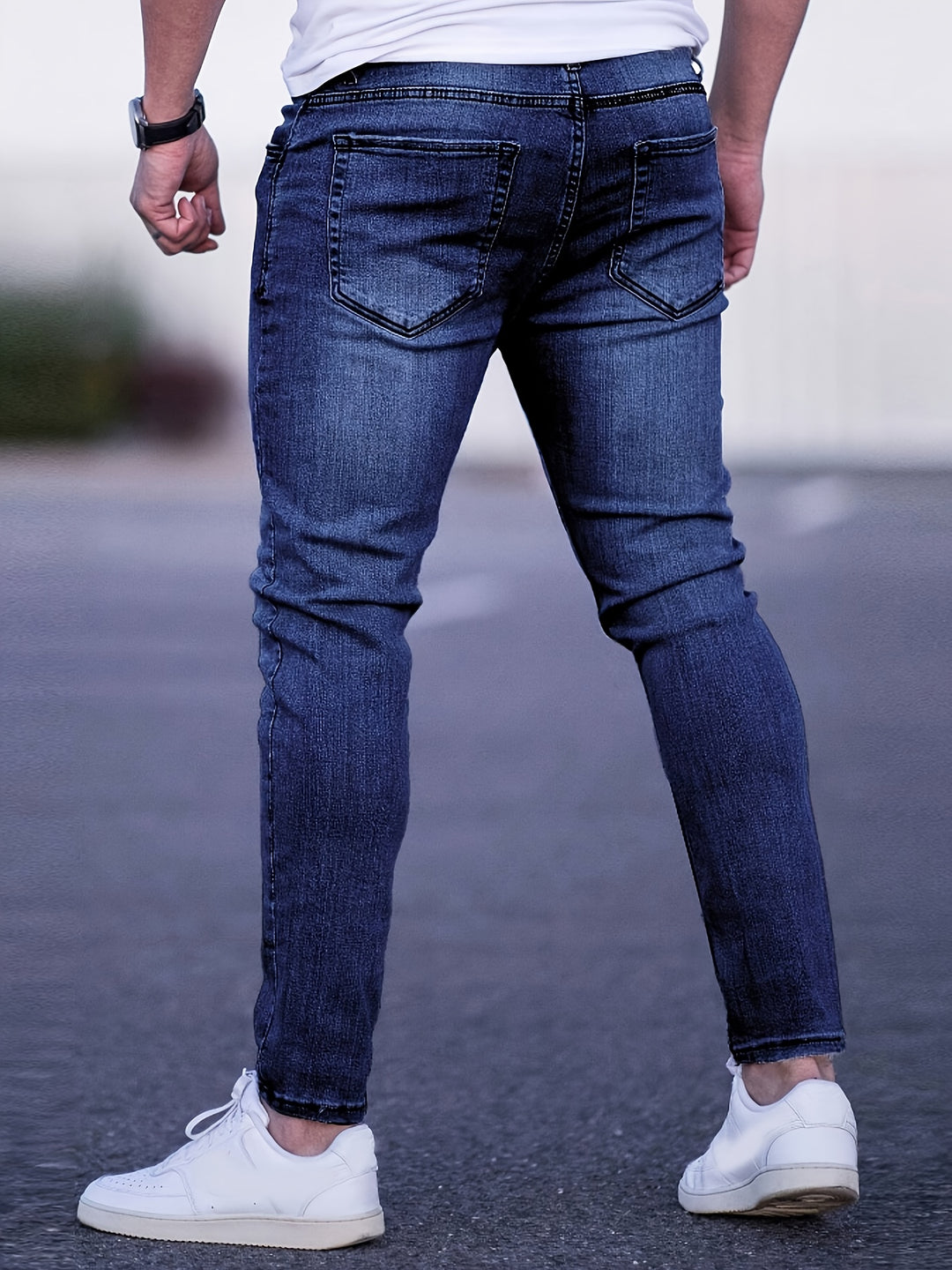 Men's Slim Fit Jeans | Comfortable Medium Stretch | Versatile Denim Style
