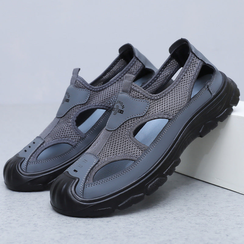Men's Lightweight Sports Sandals | Breathable, Non-Slip, and Durable | Available in Solid Colors