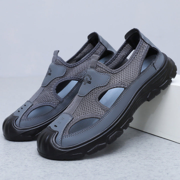 Men's Lightweight Sports Sandals | Breathable, Non-Slip, and Durable | Available in Solid Colors