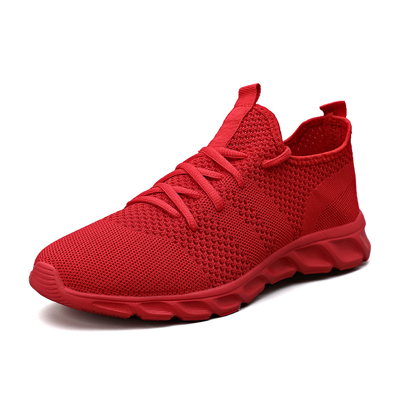 Men's Lightweight Breathable Sneakers | Stylish Mesh Design | Comfortable Running Shoes