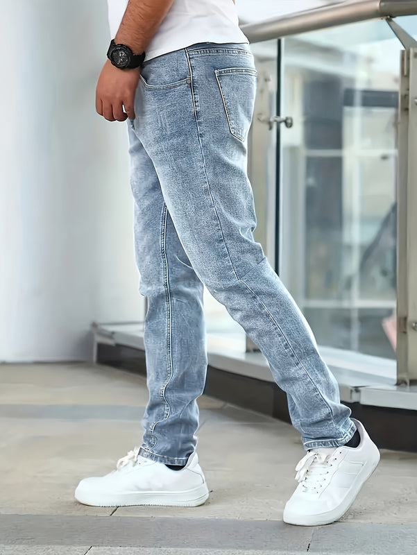 Men's Straight-Leg Jeans for Tall Guys | Summer Collection