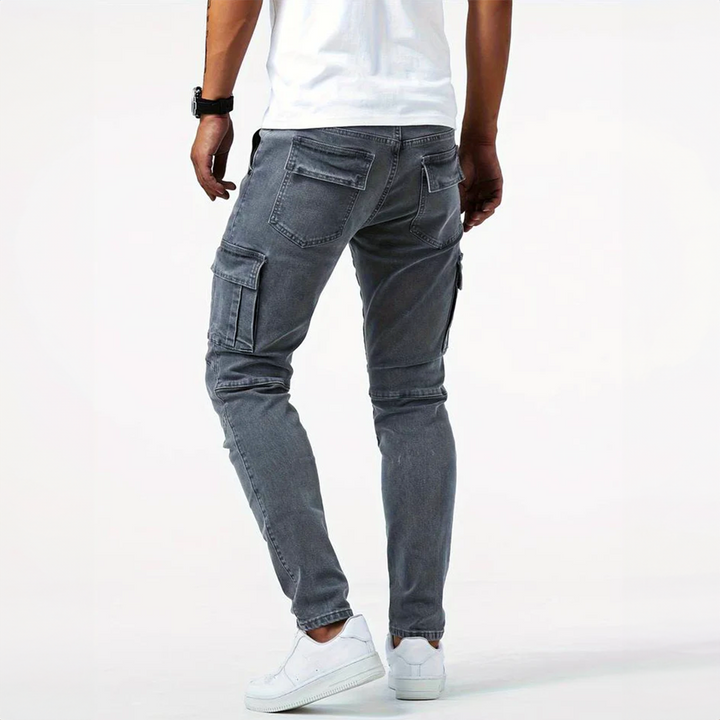 Men's Slim Fit Cargo Pants | Modern Style & Eco-Friendly Comfort
