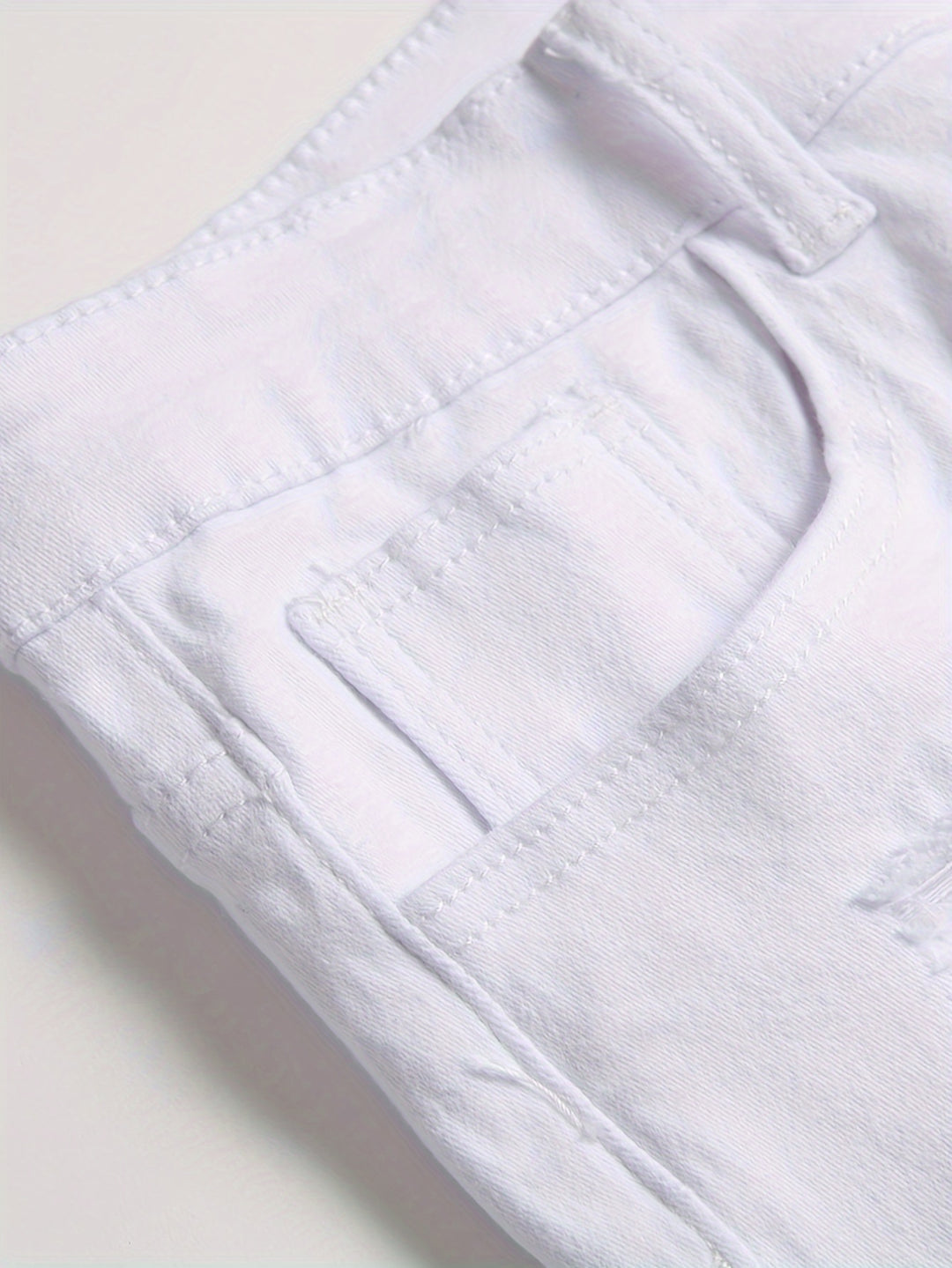 Men's Slim Fit Skinny Jeans | Contemporary Style in Versatile White