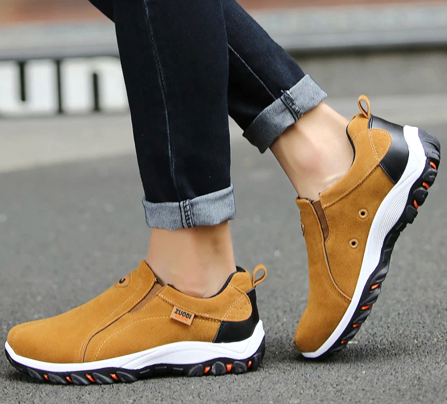 Men's Lightweight Slip-On Hiking Shoes | Breathable Comfort