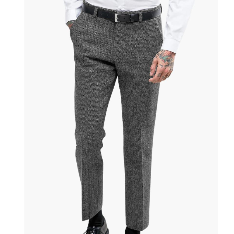 Men's Vintage-Inspired Trousers | Classic & Elegant Fit