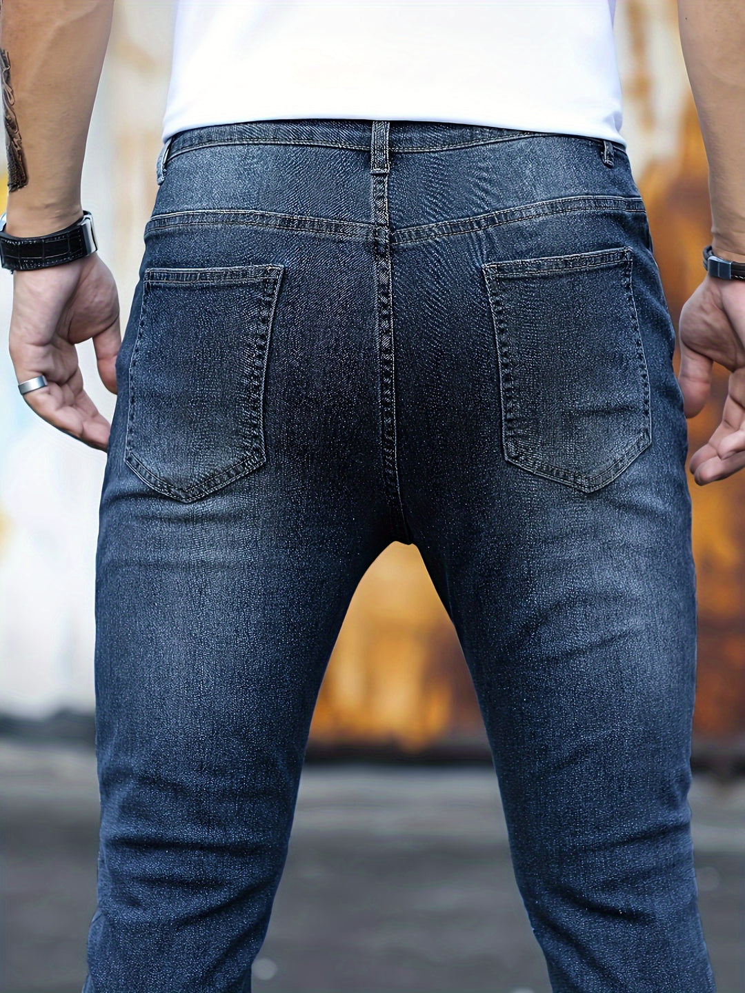 Men's Classic Slim Fit Jeans | Stylish & Comfortable