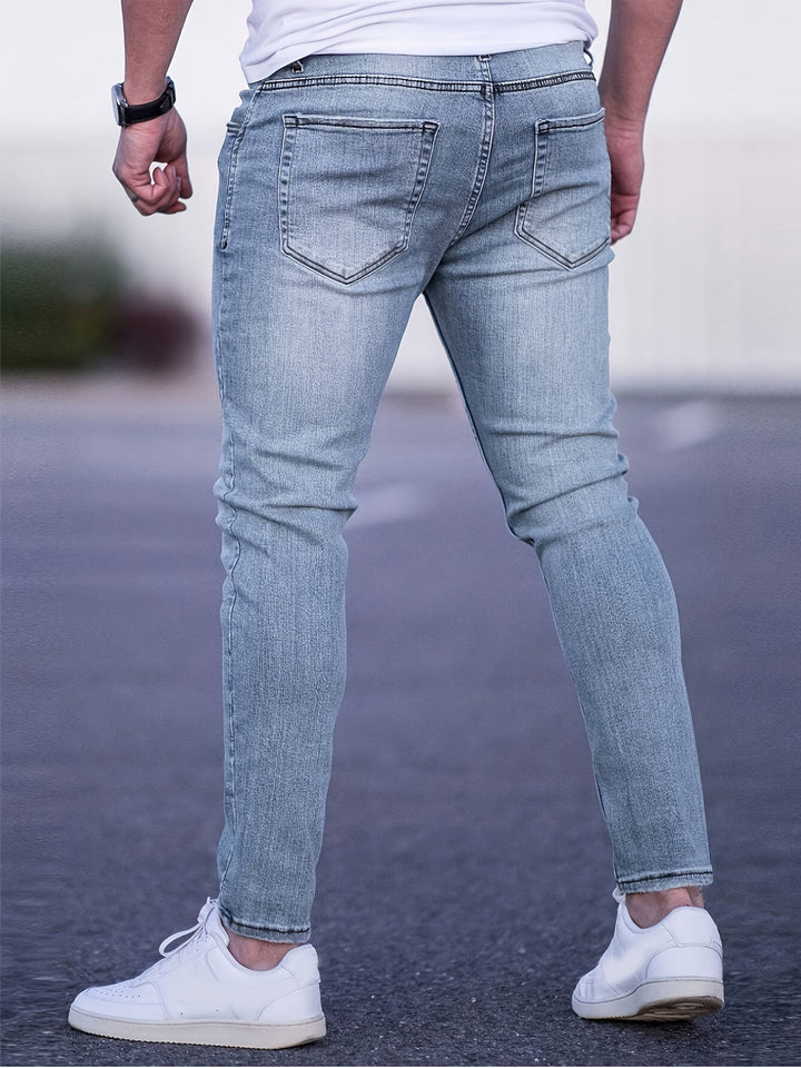 Men's Slim Fit Jeans | Comfortable Medium Stretch | Versatile Denim Style