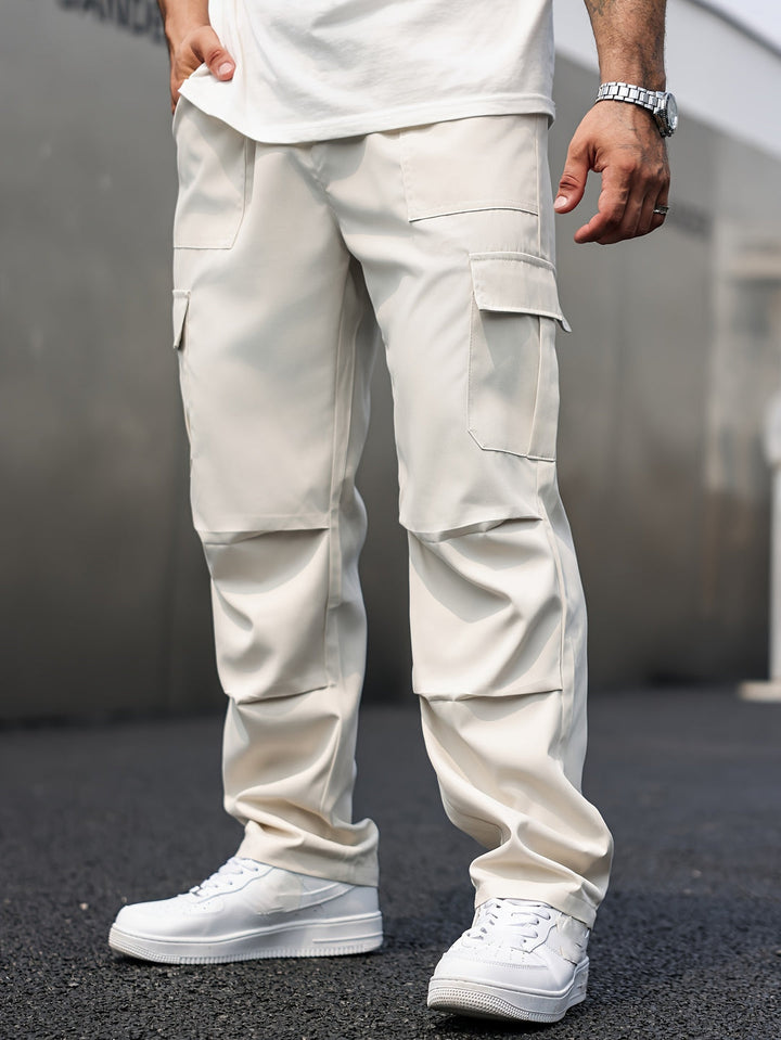 Men's Loose Fit Cargo Pants | Durable Fabric | Multiple Pockets