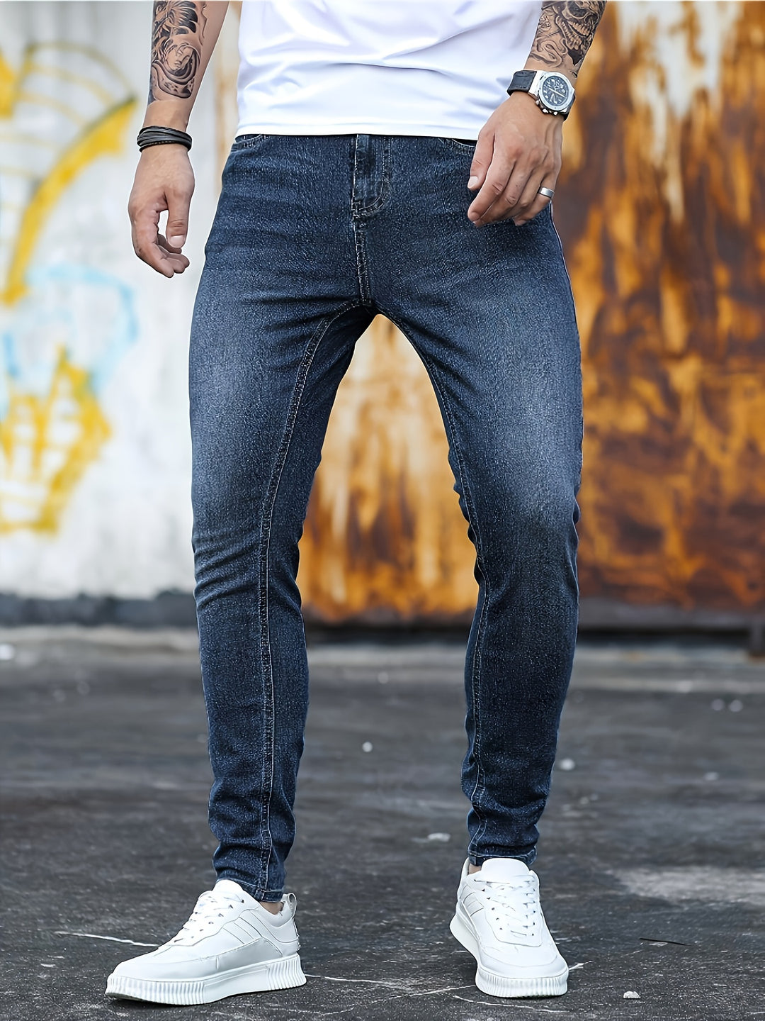 Men's Classic Slim Fit Jeans | Stylish & Comfortable