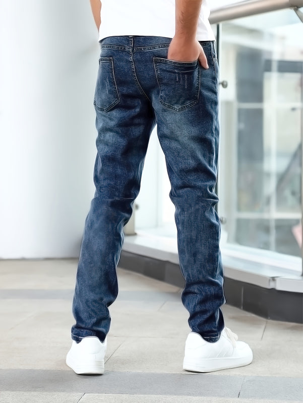Men's Straight-Leg Jeans for Tall Guys | Summer Collection
