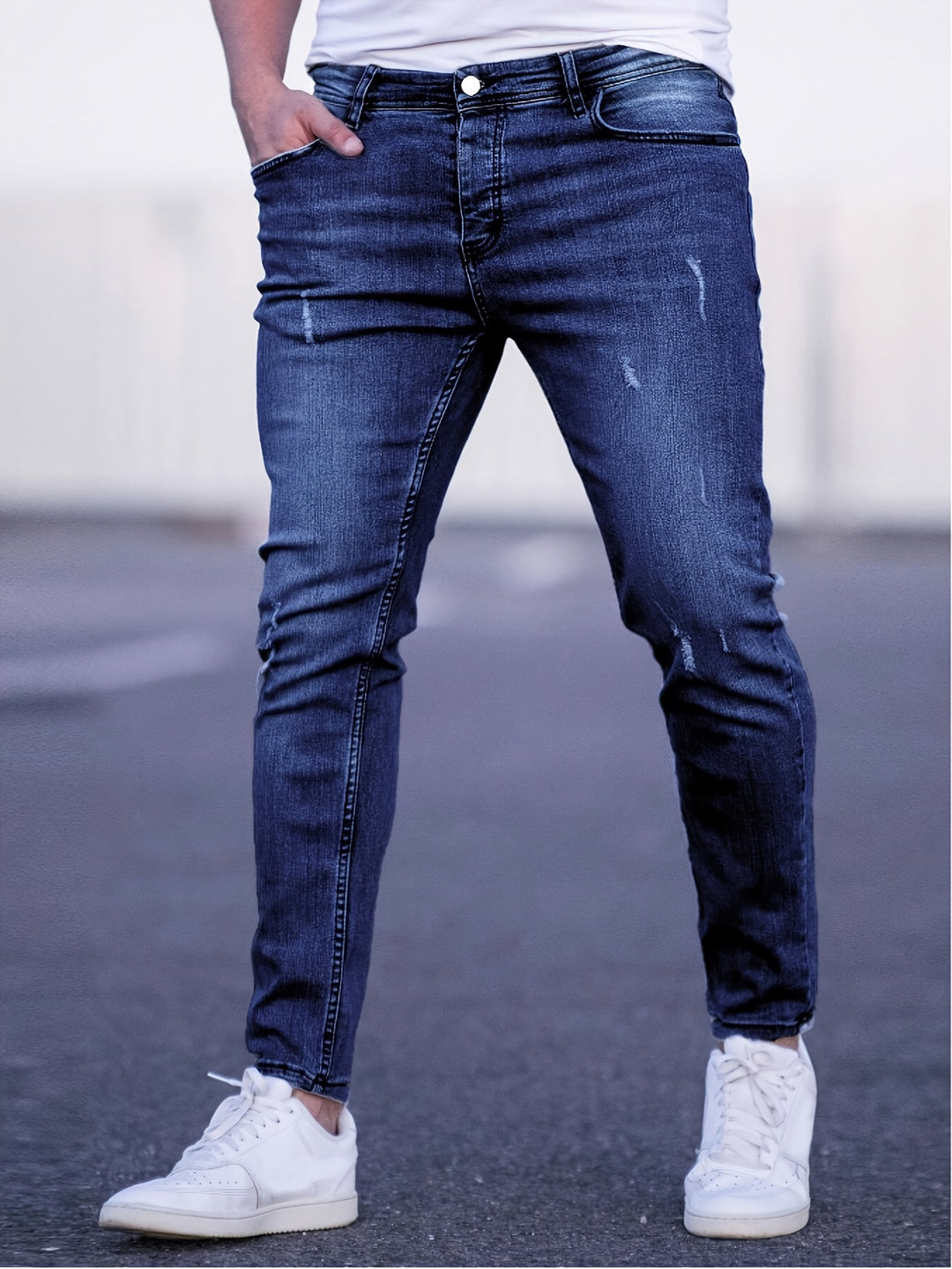 Men's Slim Fit Jeans | Comfortable Medium Stretch | Versatile Denim Style