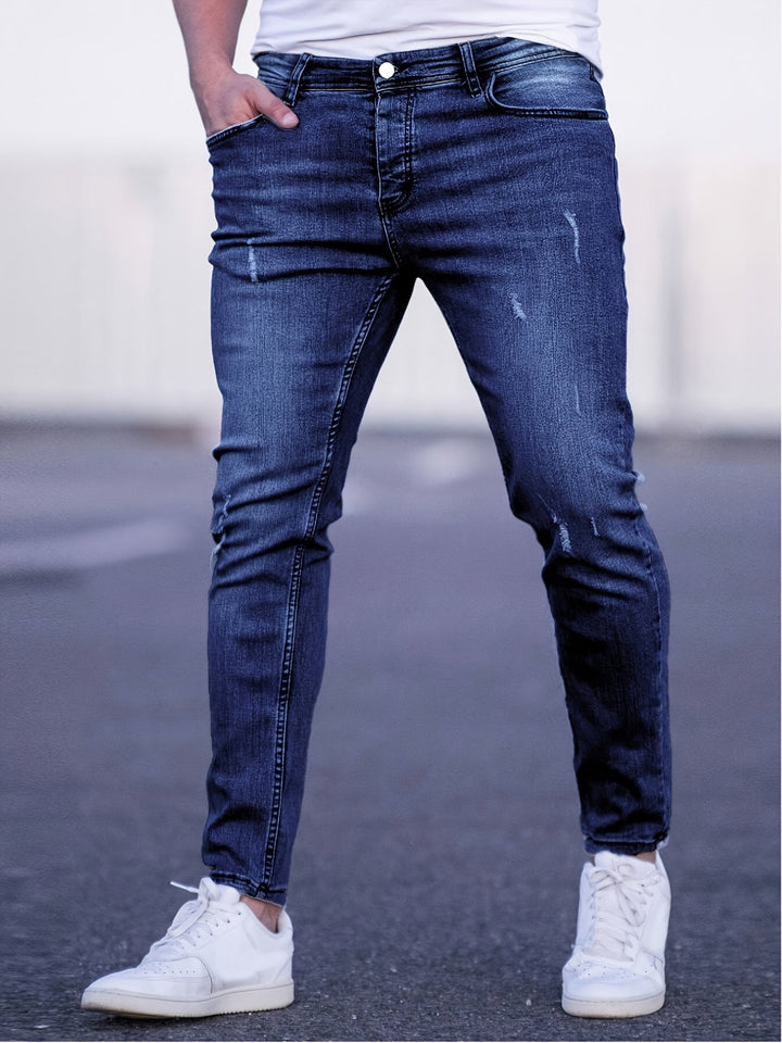 Men's Slim Fit Jeans | Comfortable Medium Stretch | Versatile Denim Style