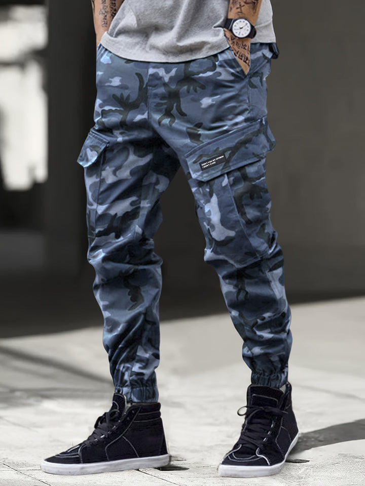 Men's Camouflage Cargo Pants | Versatile Outdoor Style | Ample Pocket Storage